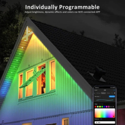 🎅 Early Christmas 49%off – Smart Rainbow Led Permanent Outdoor Light – Smartlight 🎁